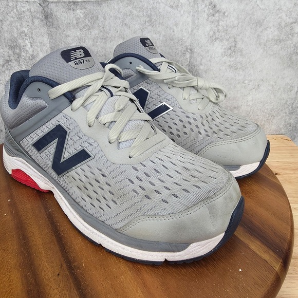 New‎ Balance 847v4 Shoes Mens 9.5 Wide Gray Blue Running Walking Sneakers main image 7